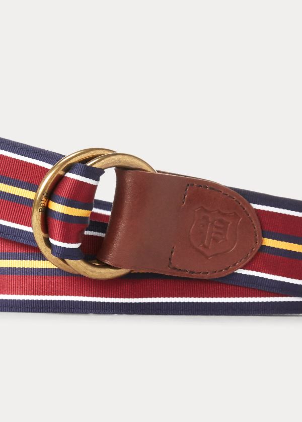 Polo Ralph Lauren Grosgrain O-Ring Bælte Herre Danmark (VBAQD9012)